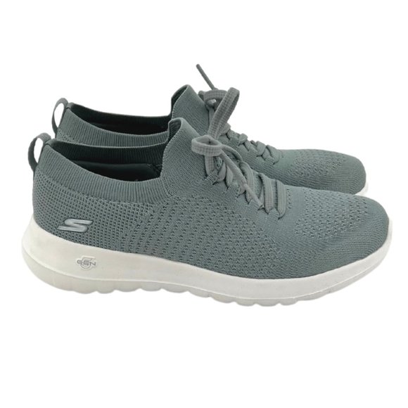 Skechers | Women's Stretch Knit Shoes | Light Grey | Various Sizes - Picture 1 of 5